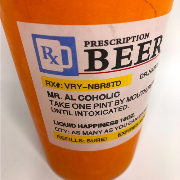 Vintage Novelty Glass Gag/Humorous Gift/Gift for Him/Great Gift for Legal Agers - Picture 2 of 4